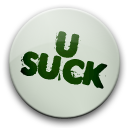 U Suck Icon